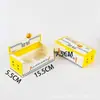 Caixa de Embalagem para Pastel de Nata, Caixa de Papel Descartável para Sobremesa para Levar com 4/2 Peças, Caixa para Pastel de Nata de Panificação Doméstica e Comercial