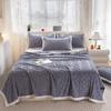 Manta de Mesa Lençol de Cama Inverno Fina Solteiro Casal Dormitório Estudantil Manta de Cama Escritório Sofá Manta para Cochilo