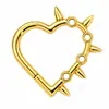 Anillo nasal cerrado sin costuras de aleación de titanio G23 con incrustaciones de circonita Zhenping, aro para tabique nasal y hueso de la oreja, joyería nasal finamente tallada F136