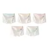 Roupa íntima infantil feminina, algodão puro, algodão classe A, para crianças de 8 a 10 anos, cuecas boxer infantis, ajuste confortável para crianças maiores, não sobe.