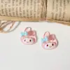 Perro Canela Transparente Caliente Accesorios de Resina DIY Dibujos Animados Melody Pegamento de Crema Funda de Teléfono Accesorios para el Cabello Bolsa de Materiales