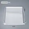 Bolsa de armazenamento pode ser carregada no ombro, bolsa com cordão duplo, tecido não tecido espessado, bolsa mochila costurada, bolsa de presente para boneca personalizada