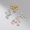 Prata S925 Prata Tailandesa Vintage Oca Chapéu de Miçanga Tori 5mm Feito à Mão DIY Acessórios de Joalheria Atacado S0137
