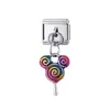 Artesanato Feito à Mão Transfronteiriço Personalidade Criativa Tendência Base de Aço Módulo de Pulseira Acessórios de Pingente DIY