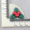 Accesorios para Funda de Teléfono Móvil de Alce Accesorios para el Cabello DIY Accesorios de Navidad Muñeco de Nieve Árbol de Navidad Pegamento de Crema DIY Accesorios para Tocados de Resina