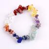 Pulsera de Cuentas de Piedra Natural Hecha a Mano Versátil Linda Pulsera Cuentas de Cristal Rosa de Colores
