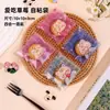 Saco de Embalagem para Biscoitos Desenho de Coelho Fofo Festa de Doces de Páscoa Presente Atividade de Jardim de Infância Lenço Bolsa de Estudante