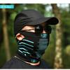 Mascarilla para Ciclismo al Aire Libre Bufanda Deportiva con Protección Solar Protección para el Cuello Protección Facial Bufanda Multifuncional Máscara para Pesca Montañismo Gorro