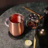 Europa y Estados Unidos para taza de huevo de 12 oz acero inoxidable 304 spray al vacío forma de U taza de cáscara de huevo swig copa creativa para vino tinto