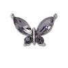 Nova Arte de Unhas Joia Borboleta Diamante Super Brilho Celebridade da Internet Liga de Diamante Cor Dourada e Prateada Temperatura de Cor Luz Suave Luxo Acessórios para Unhas