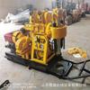 Equipo de perforación de núcleos hidráulico portátil de 200 m con ruedas, equipo de perforación de rocas de alta velocidad, máquina de perforación de ingeniería automática