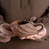 Cerámica Rugosa Arcilla de Roca Vieja Cisne Loto Taza de Feria Taza de Feria Estilo Chino Creativo Retro Divisor de Té Taza Accesorios para Ceremonia de Té del Hogar