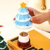 Suporte de Palito de Dente Árvore de Natal Ins para Venda por Atacado para Uso Doméstico na Sala de Estar e Sala de Jantar, Caixa de Palitos de Dente para Mesa, Suporte para Armazenamento de Fio Dental, Presente Criativo