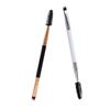 Cepillo espiral de doble punta y doble propósito, cepillo para cejas, cepillo para pestañas, cepillo oblicuo portátil, cepillo de maquillaje, herramienta de belleza, cepillo espiral todo en uno