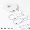 Nueva cinta de raso de lunares de HuaYing, cinta de lunares para empaque de cajas de regalo DIY hechas a mano, cinta decorativa de flores al por mayor