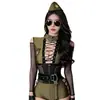 Especializado en Uniformes de Oficial, Disfraces de Agente Femenina para Juegos de Rol Armados Seductores, Lencería de Comercio Exterior, Uniformes de Policía Femenina