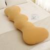 Almohada Larga de Seda de Hielo para Cama, Cojín para Cabecera, Extraíble y Lavable, Adecuada para Mujeres Embarazadas, Dormir de Lado, Almohada para Abrazar las Piernas de Mujer, Almohada para Dormir de Niñas