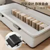 Caja de Almacenamiento con Ruedas para Debajo de la Cama, Cajón Doméstico Tipo Cajón para Ropa, Almacenamiento y Organización, Caja de Almacenamiento para Debajo de la Cama de Dormitorio, Engrosada