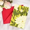 Colección de Set de Sobres para Tarjetas de Felicitación de Plantas y Flores Nuevas Transfronterizas, Estilo Universal, Tarjetas con Mensajes de Texto Coloridas Estilo Pintado a Mano
