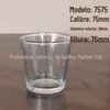 Garrafa de Vidro Transparente para Aromaterapia, Copo de Vidro Espesso para Vela, Suporte de Vela DIY, Enfeite de Copo para Vela, Copo de Vela para Aromaterapia