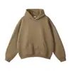 Moletom com Capuz Grosso e Forro de Fleece Pesado para Homens, Estilo Americano de Inverno Versátil de Manga Longa Jovem Quente Solto Pulôver Jaqueta