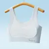 Ropa interior sin costuras para levantar y corregir la postura para niñas en su período de desarrollo, Chaleco deportivo cómodo y a prueba de impactos sin aros metálicos, Sujetador con copas fijas