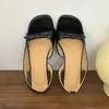 Sandalias de dedo abierto tipo slip-on, de moda, nuevo estilo, para mujer, transpirables, nuevo estilo chino, lazo, sandalias de exterior, verano, ropa de exterior, verano