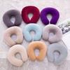 Almohada para Cuello en Forma de U Dibujos Animados Almohada para Cuello Siesta Oficina Almohada Viaje Conducción Protección del Cuello Almohada en Forma de U Peluche Juguete Viaje