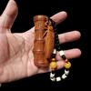 Fábrica atacado Rosewood requintado entalhe alça de pote alça alça alça Hu Xiaoxiao bule de madeira punho carro pingente