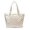 Bolso Tote de Lunares Nuevo Transfronterizo para Mujer, Bolso de Hombro de Gran Capacidad, Moderno, Sencillo, Versátil, Adecuado para Viajes Diarios y Uso Casual, Bolso de Mano de Moda