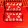 Nueva Caja de Regalo Roja Creativa de Shuibei con los Doce Signos del Zodíaco Regalos para Eventos Conmemorativos Regalos para Visitas Festivas Venta al por Mayor
