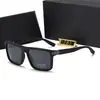 Elegantes Gafas de Sol Polarizadas para Hombre Gafas de Sol Metálicas Estilo Aviador Protección Solar Para Conducir Gafas de Sol Polarizadas para Hombre con Marco Grande 1281