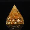 Explosões transfronteiriças cascalho de cristal natural gota de chakra pirâmide ornamentos estoque atacado decoração de escritório