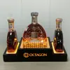 Prateleira de Vinho Avançada Bar Luminoso de Vinho Base Suporte para Vinho XO Suporte para Vinho de Pá Prateleira de Vinho Tinto Luminoso Vinho Estrangeiro Novo Suporte a