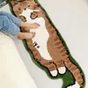 Alfombra Moderna Gruesa de Lana de Cordero para Cabecera de Cama, Alfombra Larga para Cabecera de Dormitorio, Alfombra para Cabecera de Sala de Estar, Alfombra para Mesa de Centro, Alfombra para Sofá