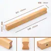 Manija de Armario de Madera Maciza en Forma de T, Manija de Cajón y Gabinete de Madera, Manija de Puerta de Gabinete Infantil, Manija de Gabinete de Madera, Estilo Minimalista Japonés