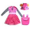 Disfraz de Halloween Paw Patrol para Niños, Conjunto de Ropa para Actuación, Ropa Linda de Halloween para Niños Europea y Americana