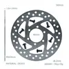 Disco de freno para bicicleta de montaña 160mm disco seis tornillos disco disco accesorios de disco de freno para bicicleta de carretera universal