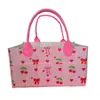 Bolsa de Fraldas de Feltro em Estoque Transfronteiriça, Bolsa Espessa para Fraldas de Mamãe e Armazenamento de Brinquedos Diversos, Bolsa Úmida de Fraldas de Feltro