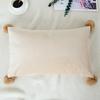 Almohada de felpa verde extragrande, funda de almohada grande, cojín para sofá, respaldo de sala de estar, almohada gigante sin núcleo