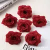 Ramo de Flores Artificiales de Rosa, Flor Artificial Individual para Boda, Decoración de San Valentín, Arreglo Floral para Jarrón en Casa