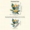 Hs1280Q Plantas Tropicais e Subtropicais Palmeira Banana Adesivo de Parede Autoadesivo Planta Verde Artificial Adesivo de Decoração de Parede