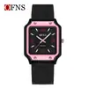Reloj Oufani Impermeable con Números Romanos, Correa Simple de Nailon, Reloj de Cuarzo, Silencioso, Ligero, Reloj Unisex para Escuela Secundaria y Exámenes de Admisión a la Universidad