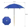 Sombrilla Protectora Solar Plateada para Plantas y Flores de Amazon Transfronteriza, Sombrilla de Protección Solar para Maceta de Flores de Bonsái, Mini Sombrilla para Plantas Suculentas