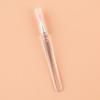 Pincel de silicone para lábios com tampa Pincel para batom com lantejoulas Pincel para sombra de olhos Pincel para lábios com película para lábios Pincel portátil Mini pincel de maquiagem pequeno