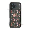 Tendencia en TikTok, funda de teléfono iPhone 18PM floral fresca y delicada, hecha en fábrica, con borde elevado para protección mejorada de la cámara, carcasa blanda