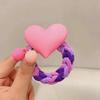 Cuerda de Pelo de Perro Colorida para Niños Celebridad de Internet Agarrador Duradero Alta Elasticidad Cuerda para la Cabeza Coleta de Niña Círculo para el Pelo Banda de Goma