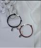 Passo a passo, um casal estilo nacional, paz e alegria, Bell, uma pulseira de casal, um par de cordas de mão masculinas e femininas
