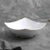 Popular Tazón de Sopa de Plástico Imitación Porcelana PP, Tazón Cuadrado, Plato, Plato de Ensalada Occidental, Tazón para Platos Fríos, Plato para Frutas, Tazón para Fideos, Tazón con Esquinas Redondeadas