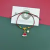 Novo Pulseira de Rena do Papai Noel Quente de Vendas Transfronteiriças Pulseira Luminosa Presente para Melhor Amigo Estudante Joias Atacado Festival